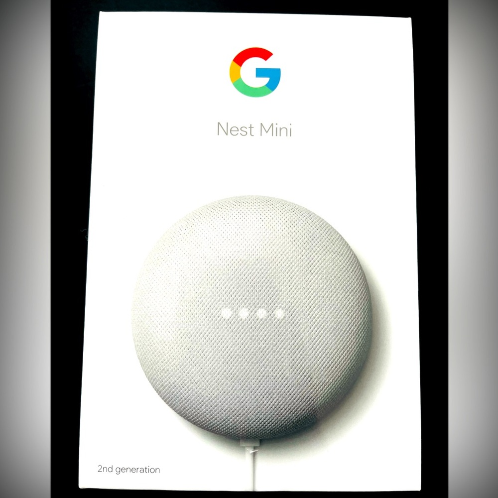 Google Nest Mini speaker - 2nd generation